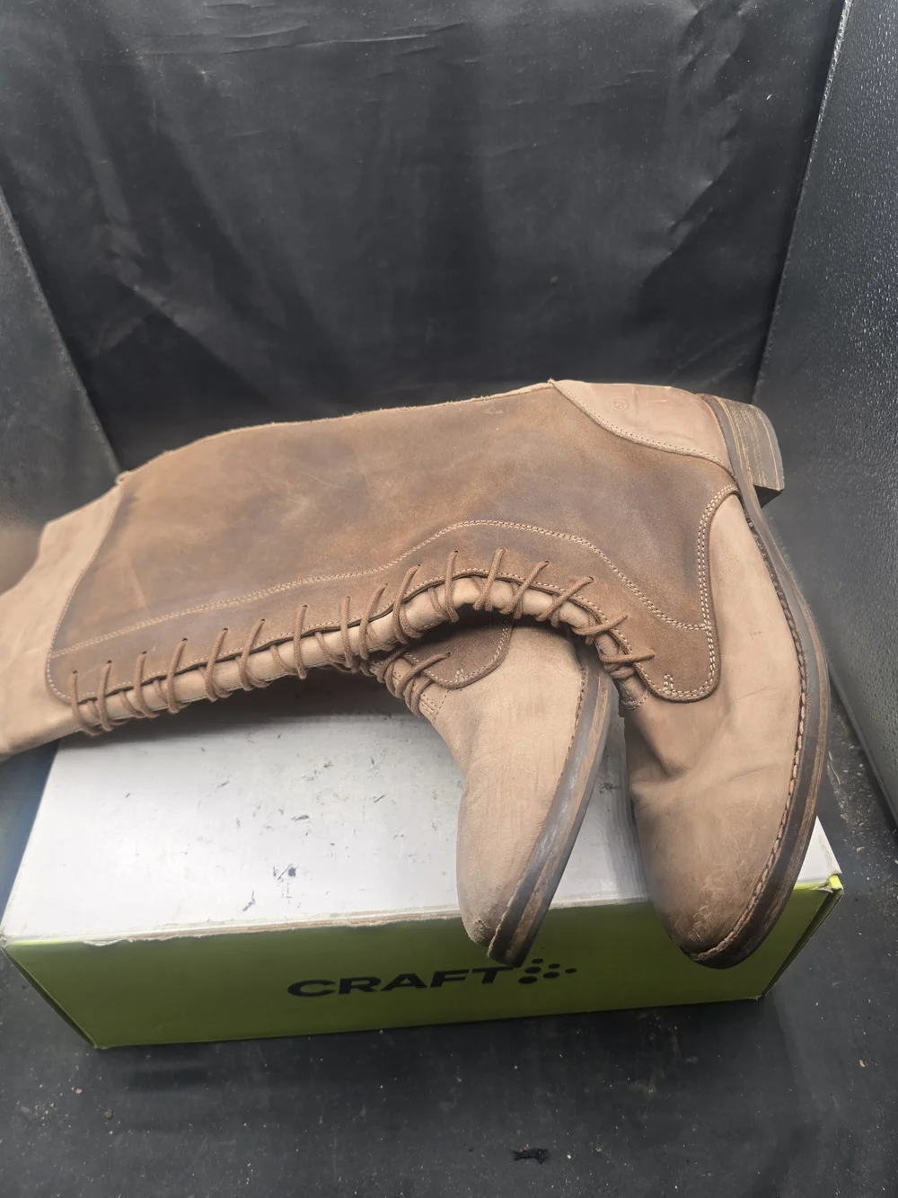 Sixtyseven Tan Suede Men's Lace-Up Boots
